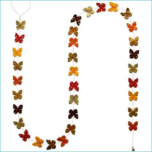 LLA434MK-SaniNani Butterflies Barocco Garland