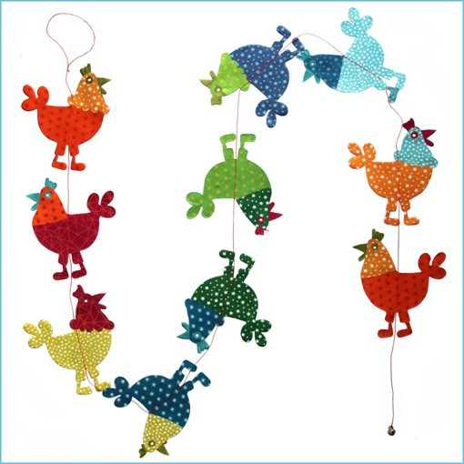 LLA511K-Chicks Garland
