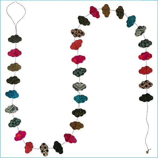 LLA582K-Mini Clouds Colors Garland