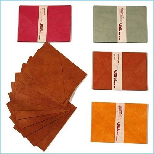 SE1B - Pack of 10 envelopes C6 size in Lokta paper