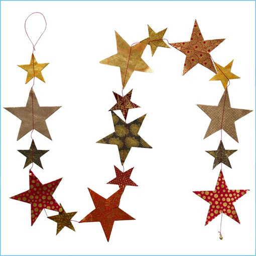 LLA602MK-Brocéliande Star Garland