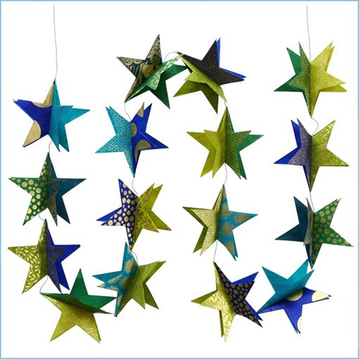 LLA603M-Brocéliande Double Star Garland