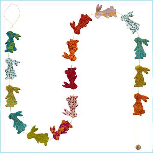 LLA615-Bunny Garland