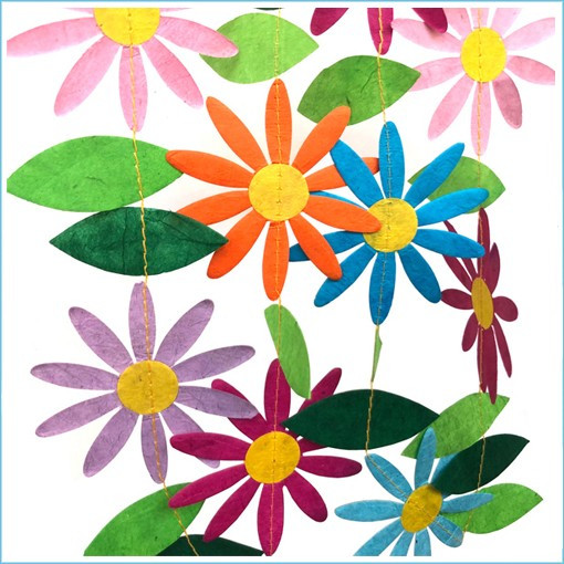 LLA621-Light Flowers Garland