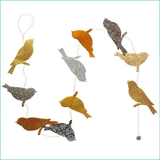 LLA657-Songbirds Garland