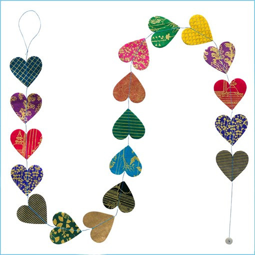LLA692M-Tantra Hearts Garland