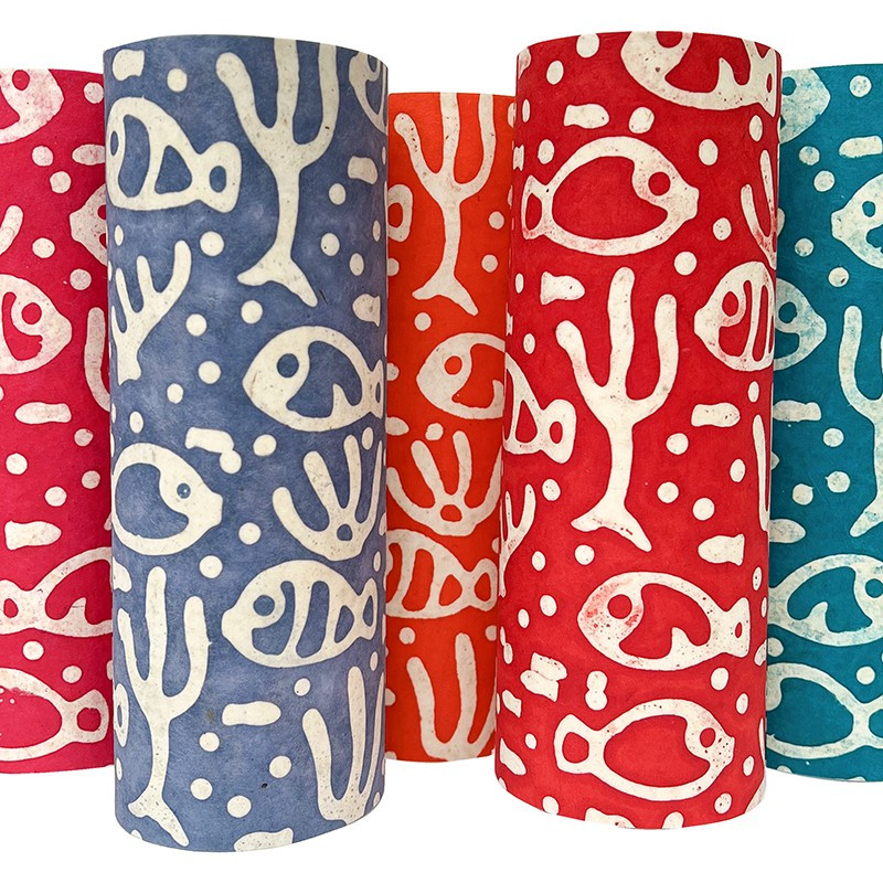 PN486-Grands-fonds (Deep sea) - Batik-Classique