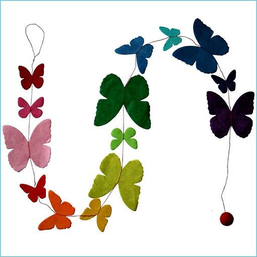 LLA093-Butterfly Garland