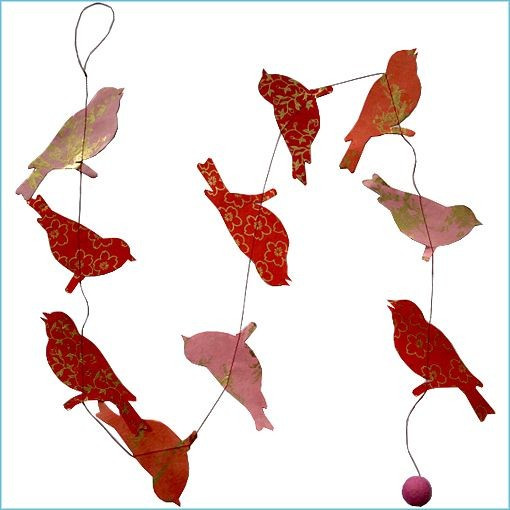 LLA094M-Bird Precious Garland