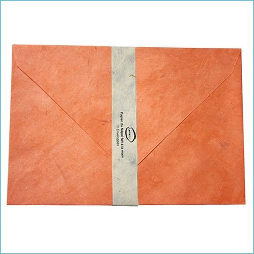 SE8B-1 pack of 10 envelopes C5 in Lokta paper