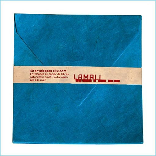 SE3B-1 pack of 10 envelopes 15x15cm in Lokta paper