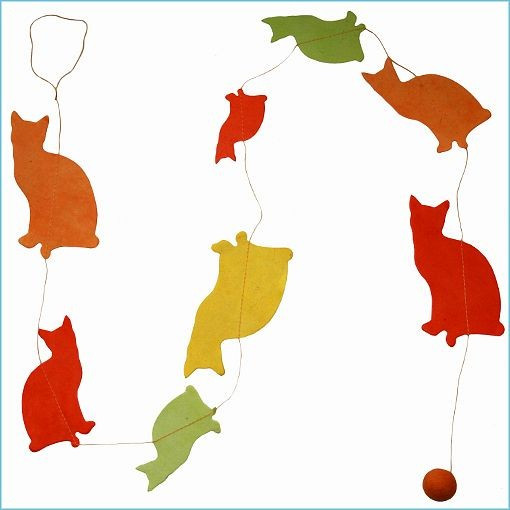 LLA162-Cats Garland